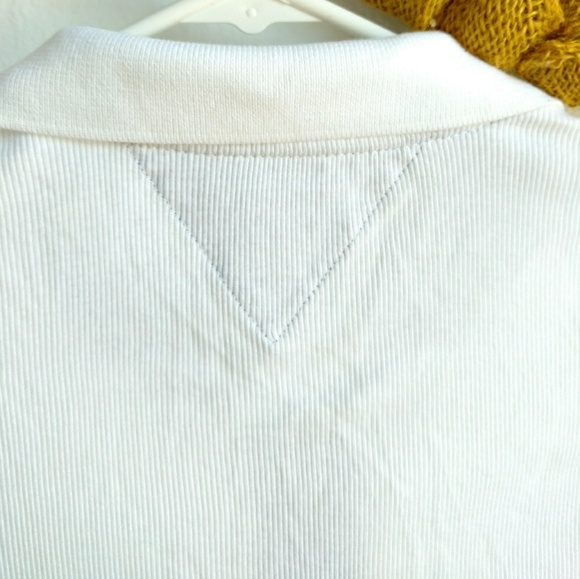 NWT Tommy Hilfiger 100% Cotton 3/4 Sleeve Polo - Picture 5 of 8